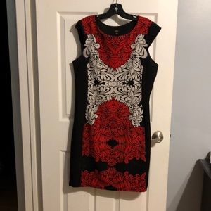 Woman’s floral dress